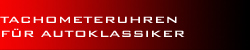 Classic Ride Edition Tachometeruhren für Autoklassiker